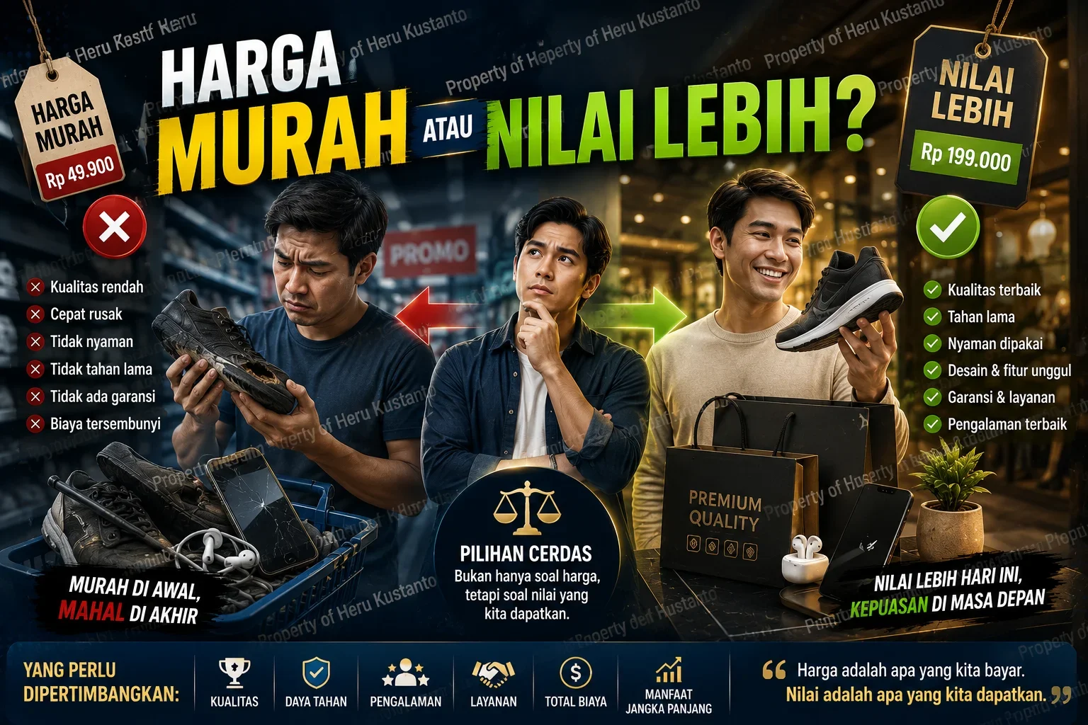 Harga Murah atau Nilai Lebih?