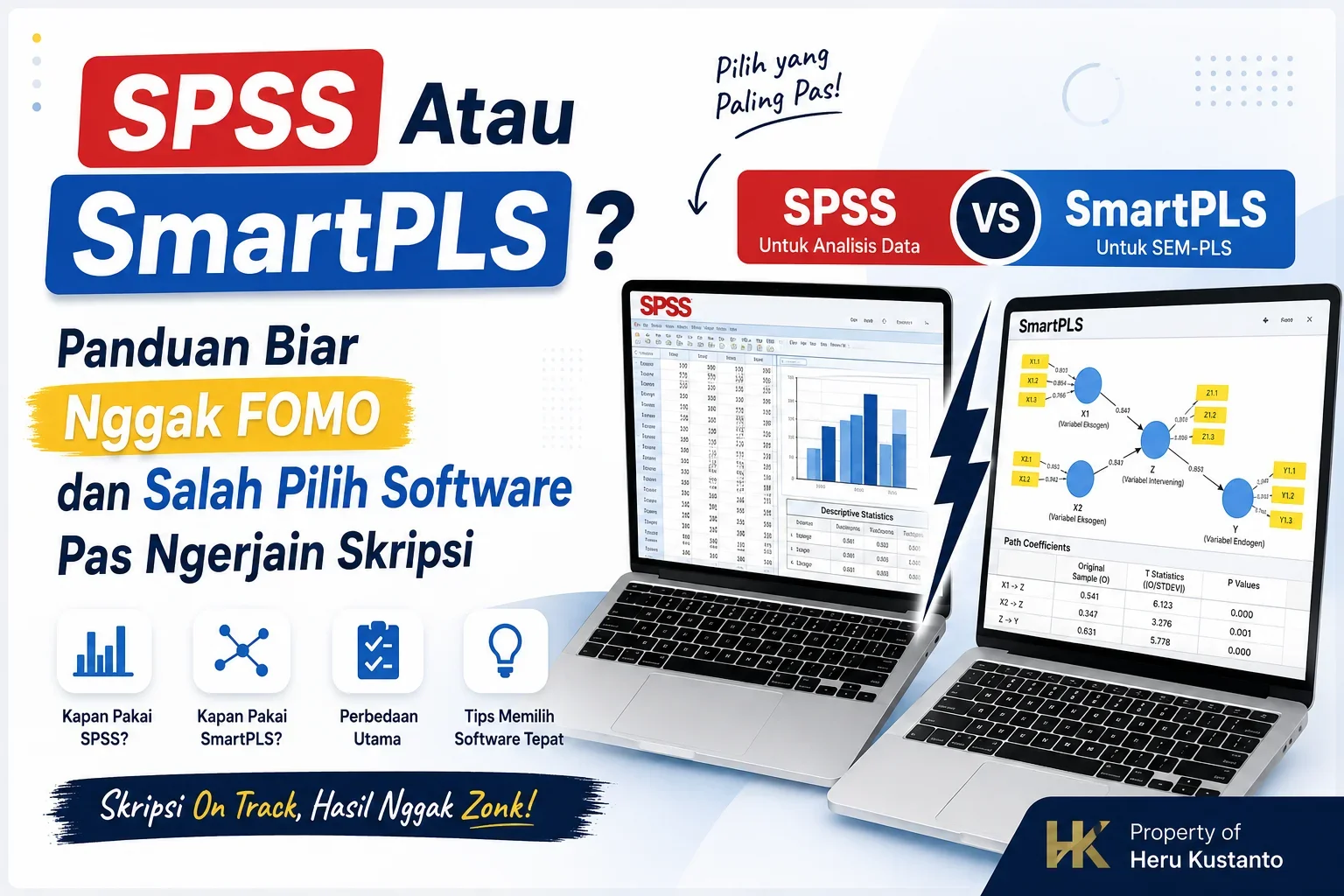 SPSS Atau SmartPLS ?